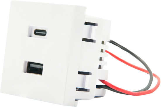 Shelly USB Charger - Netzteil für Wall Display Stand, Weiß