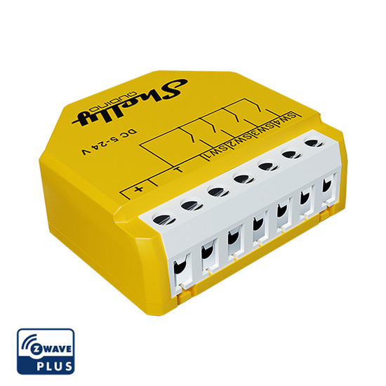 Shelly Wave i4 DC - Z-Wave 4-fach Tasterschnittstelle, Gleichstrom