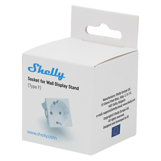 Shelly Wall Display Stand Socket - Sockel für Tischständer, Wand, Weiß