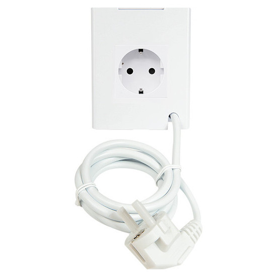Shelly Wall Display Stand Socket - Sockel für Tischständer, Wand, Weiß
