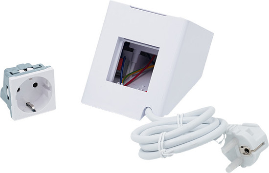 Shelly Wall Display Stand Socket - Sockel für Tischständer, Wand, Weiß