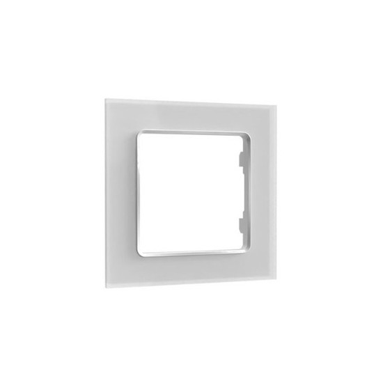 Shelly Wall Frame 1 - 1-fach Rahmen für Wandschalter, Weiß