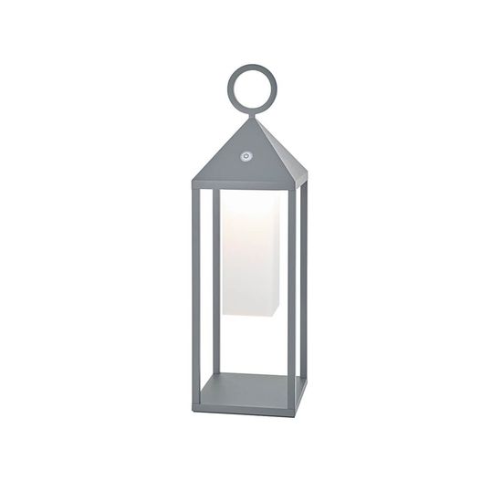 SIGOR Akku-Tischleuchte Nuphare 470mm anthrazit 2,2W 2700K IP54 180lm Ra85 dimmbar