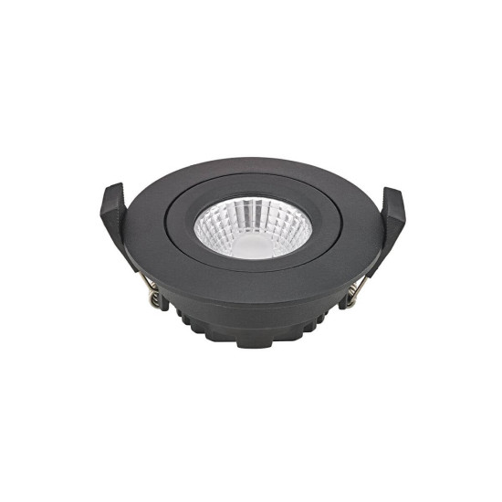 SIGOR Einbauleuchte Diled 6W 310lm 2700-2100K Downlight schwarz 36° dimmbar