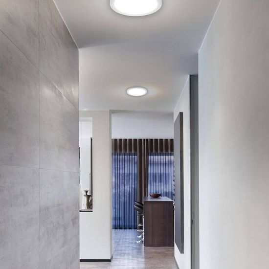 SIGOR Aufbauleuchte FLED Downlight 330mm weiss 30W 3000/4000/5000K IP20 110° 2300lm RA90