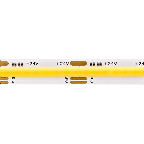 SIGOR 15W/m COB TUNABLE WHITE LED-Streifen 2700-4000K 5m 576 LED/m IP20 24V 1605lm RA90