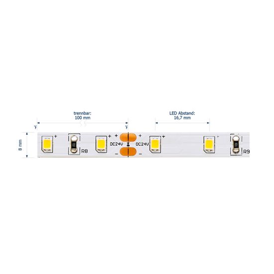 SIGOR 3W/M Essential LED-Streifen 4000K IP20 5M Neutralweiss
