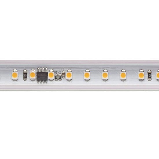 SIGOR 8W/m Hochvolt LED-Streifen 3000K 25m 120LED/m IP65 230V 580lm/m Ra90