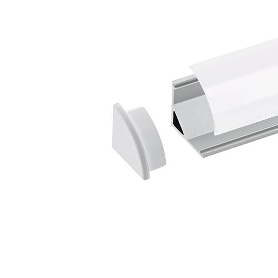 SIGOR Endkappe rund ohne Loch für 9821101/9821201