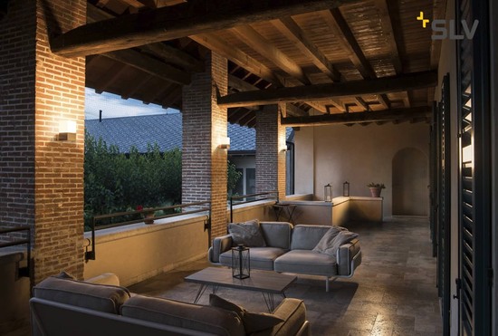 SLV 1000336 SQUARE WALL E27 Outdoor Wandleuchte Edelstahl max. 20W IP44