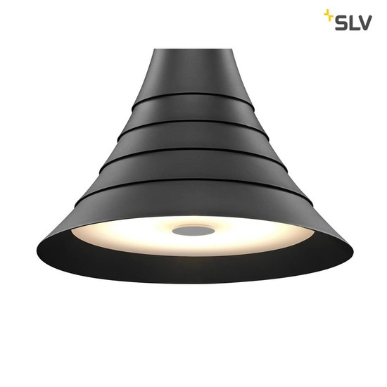 SLV 1000435 BATO 45 PD LED Indoor Pendelleuchte schwarz LED 2700K