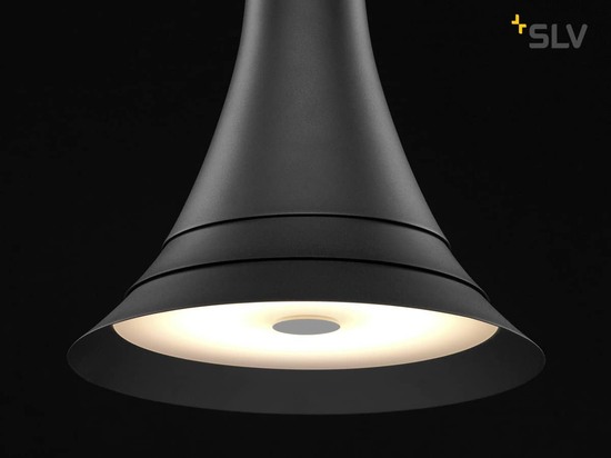 SLV 1000436 BATO 35 PD LED Indoor Pendelleuchte schwarz LED 2700K