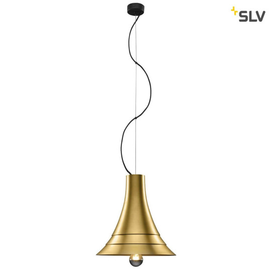 SLV 1000439 BATO 35 PD Indoor Pendelleuchte messing E27 max. 60W