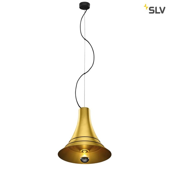 SLV 1000439 BATO 35 PD Indoor Pendelleuchte messing E27 max. 60W