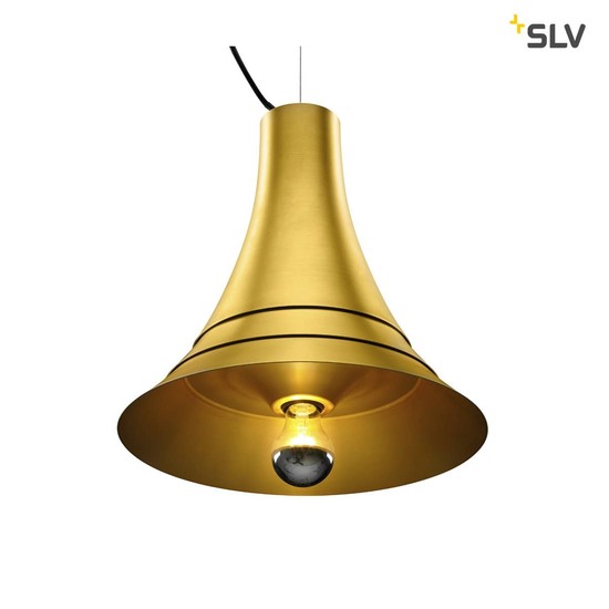 SLV 1000439 BATO 35 PD Indoor Pendelleuchte messing E27 max. 60W
