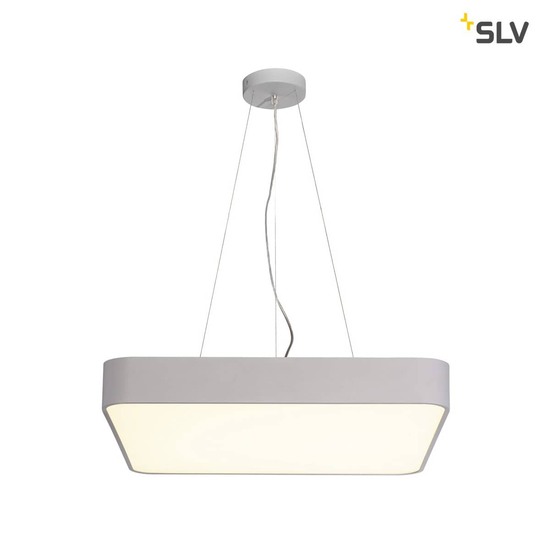 SLV 1000727 MEDO 60 SQUARE LED Deckenleuchte silbergrau 1-10V 3000K