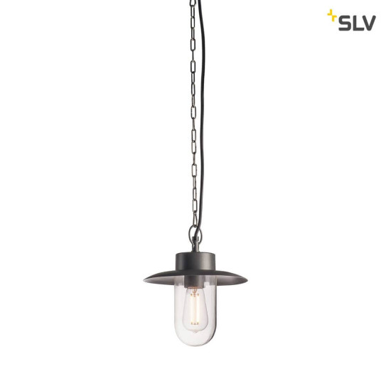 SLV 1000821 MOLAT E27 Outdoor Pendelleuchte anthrazit max. 60W IP44