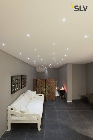 SLV 1000914 TRITON MINI LED Deckeneinbauleuchte weiss 3000K 12°