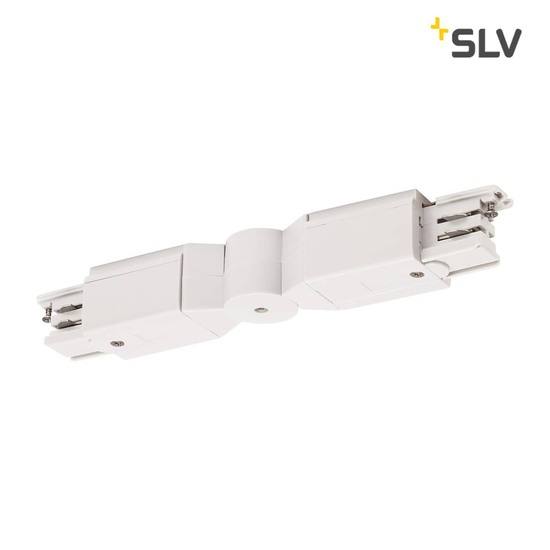 SLV 1001384 Flexverbinder für S-TRACK 3P.Schiene verkehrsweiß