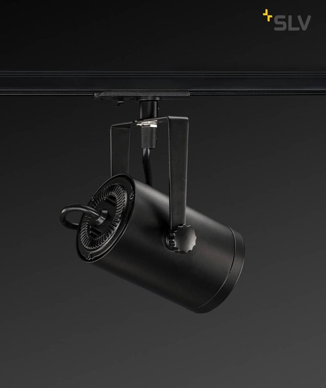 SLV 1001861 EURO SPOT TRACK SPOT schwarz QPAR51 25W inkl. 1P.-Adapter