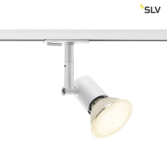 SLV 1001875 SPOT TRACK E27 weiß max. 75W inkl. 1P.-Adapter