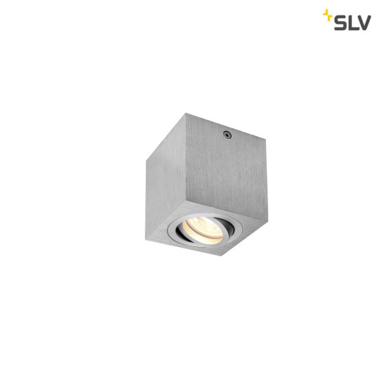 SLV 1002004 TRILEDO Single Indoor Deckenaufbauleuchte QPAR51 alu br. max 10W