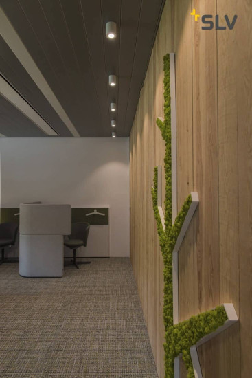 SLV 1002011 TRILEDO CL Indoor Deckenaufbauleuchte QPAR51 weiß max 10W