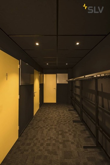 SLV 1002101 PATTA-I LED Outdoor Deckeneinbauleuchte eckig DL IP65 schwarz 1800-3000K