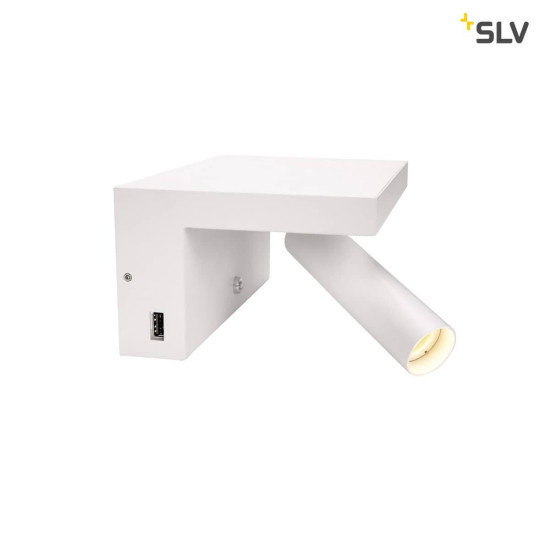 SLV 1002140 KARPO Bedside LED Indoor Wandaufbauleuchte weiß 3000K