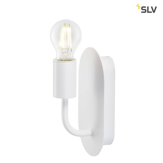 SLV 1002147 FITU WL Indoor Wandaufbauleuchte E27 weiss max. 24W