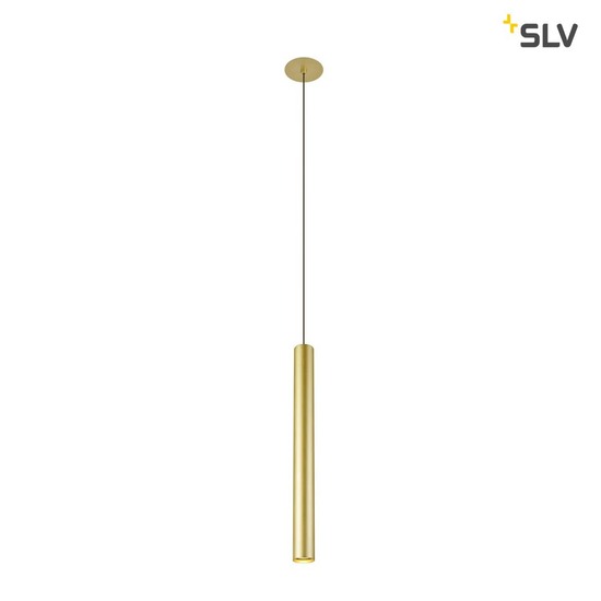 SLV 1002169 HELIA 40 PD LED Indoor Pendelleuchte soft gold 3000K Einbauversion