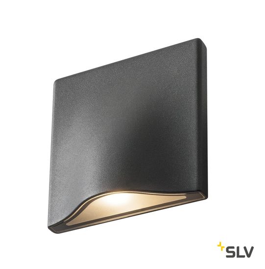 SLV 1002503 VILUA S WL Outdoor Wandaufbauleuchte anthrazit 3000K IP54 100° 405lm
