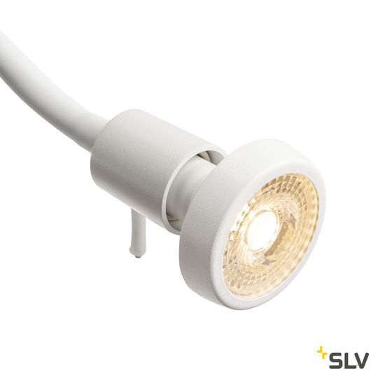 SLV 1002607 DIO FLEX PLATE QPAR51 WL Wandaufbauleuchte weiß