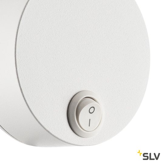 SLV 1002607 DIO FLEX PLATE QPAR51 WL Wandaufbauleuchte weiß