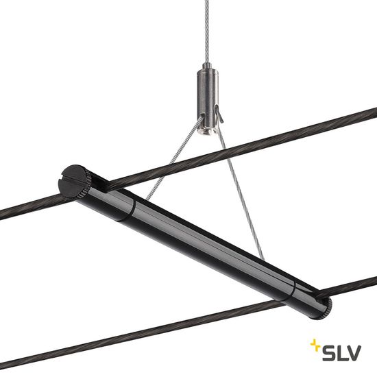 SLV 1002697 TENSEO Drahtseilabhängung schwarz