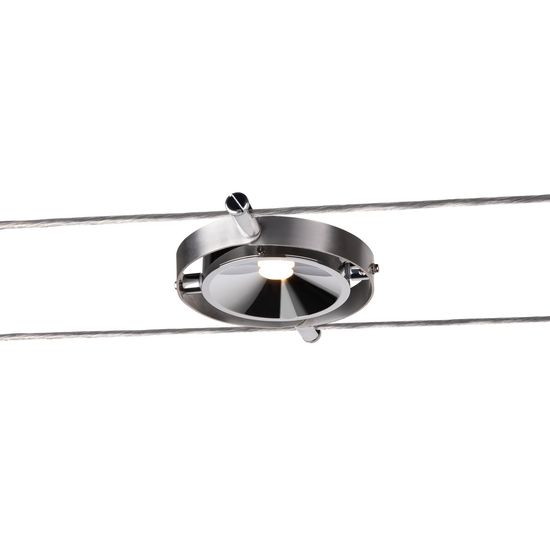 SLV 1002863 DURNO, Seilleuchte für TENSEO Niedervolt-Seilsystem, 2700K chrom