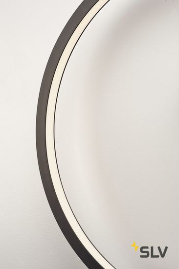 SLV 1002918 ONE 60 DALI LED Wandaufbauleuchte schwarz