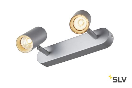 SLV 1002975 NOBLO II LED Deckenaufbauleuchte 2700K grau