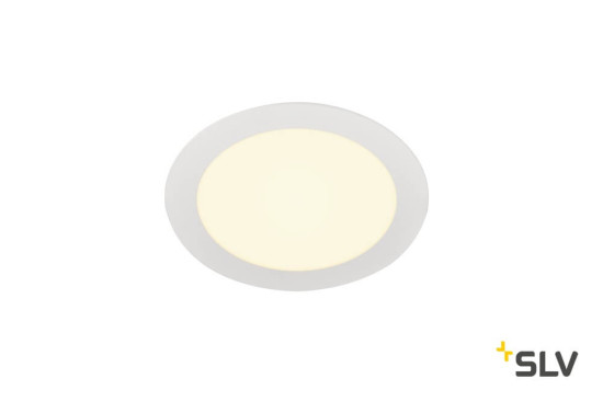SLV 1003009 SENSER 18 LED Deckeneinbauleuchte rund weiß