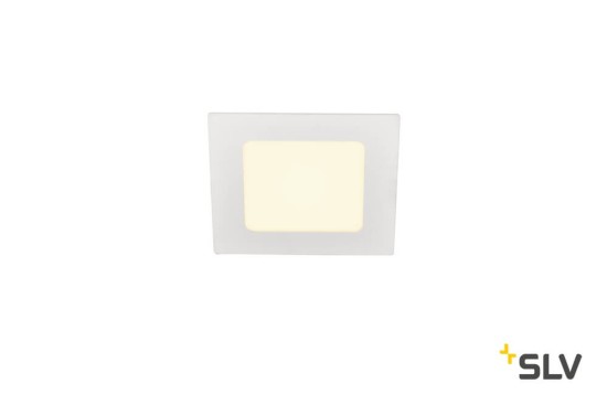 SLV 1003011 SENSER 12 LED Deckeneinbauleuchte eckig weiß