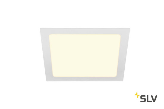 SLV 1003013 SENSER 24 LED Deckeneinbauleuchte eckig weiß