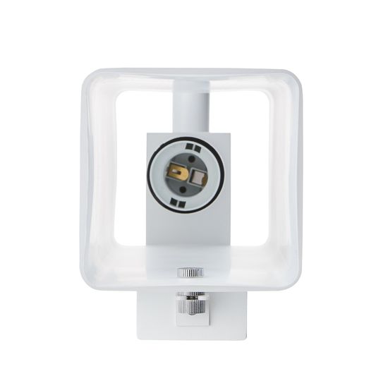 SLV 1003429 QUADRASS SPOT Wandleuchte mit LED Spot und E27 Fassung weiss
