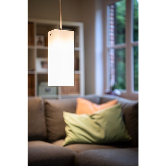 SLV 1003432 QUADRASS Pendelleuchte E27 weiss