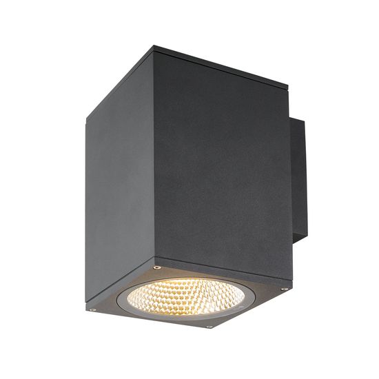 SLV 1003437 ENOLA SQUARE L single Outdoor LED Wandleuchte anthrazit CCT 3000/4000K IP65