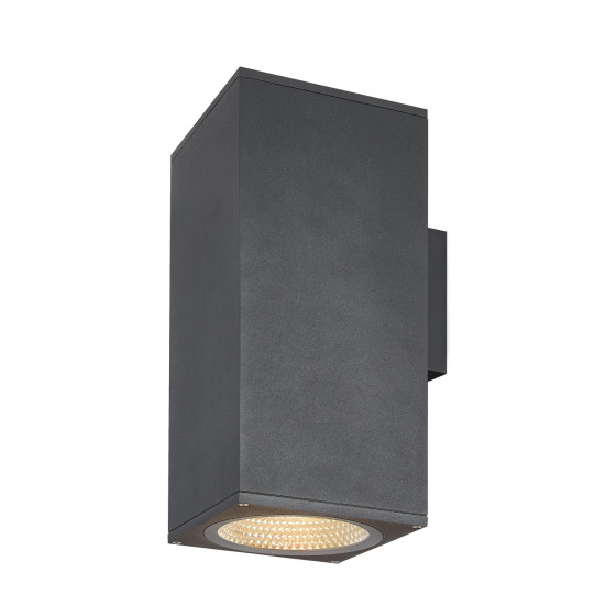SLV 1003438 ENOLA SQUARE UP/DOWN L Outdoor LED Wandleuchte anthrazit CCT 3000/4000K IP65