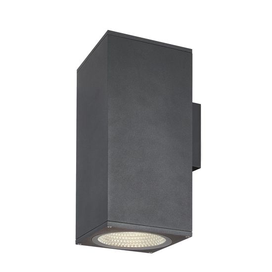 SLV 1003438 ENOLA SQUARE UP/DOWN L Outdoor LED Wandleuchte anthrazit CCT 3000/4000K IP65