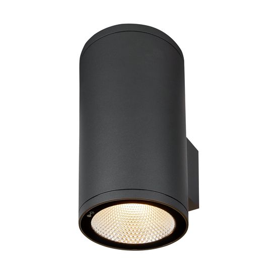 SLV 1003441 ENOLA ROUND UP/DOWN L Outdoor LED Wandleuchte anthrazit CCT 3000/4000K IP65