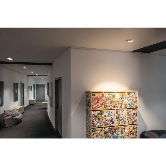 SLV 1003738 NUMINOS DL XL LED Einbauleuchte weiss/chrom 3000K 40° schwenkbar