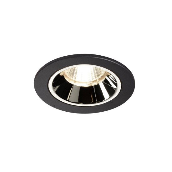 SLV 1003822 NUMINOS DL S LED Einbaustrahler Spot schwarz/chrom 4000K 40°