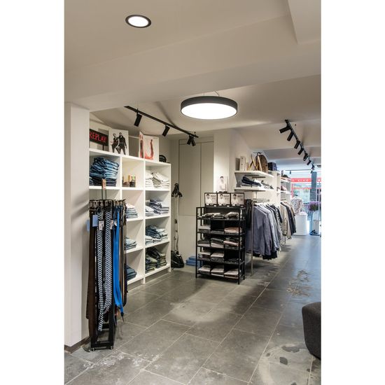 SLV 1004013 NUMINOS DL XL LED Einbauleuchte schwarz/weiss 3000K 40°